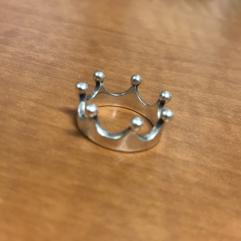 James Avery crown ring